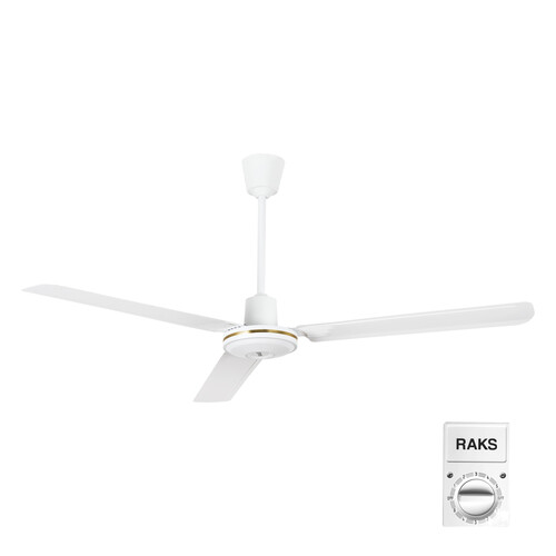 RAKS - Raks PF56 82W 140cm 56inch Duvardan Kontrol Tavan Vantilatörü PF56-RİKA