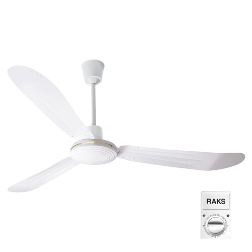 RAKS - Raks PF56KOSTA 100W 140cm Duvardan Kontrol Tavan Vantilatörü PF56-KOSTA