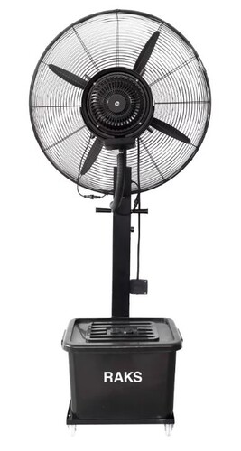 RAKS - Raks SFR30 Mist 280W 30inch 75cm Buharlı Kumandalı Ayaklı Sanayi Tipi Vantilatör SFR30MIST