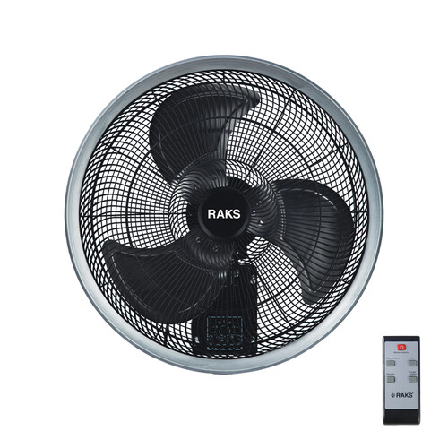 RAKS - Raks WFR20POWER 130W 50cm 20inch Sanayi Duvar Tipi Uzaktan Kumandalı Vantilatör