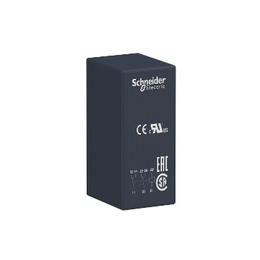 Schneider - Schneider 2 Kutuplu 8A 24VAC 8 Pin Minyatür Röle RSB2A080B7