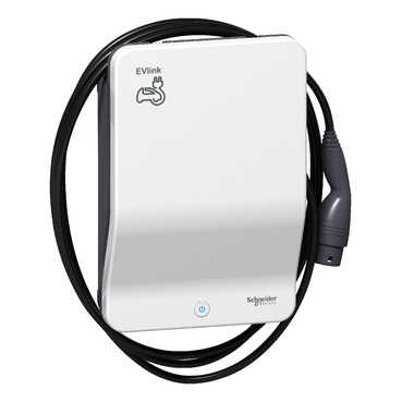  Schneider 22kw Duvar Tipi Kablolu Ev Araç Şarj Cihazı Evh2s22p0ck