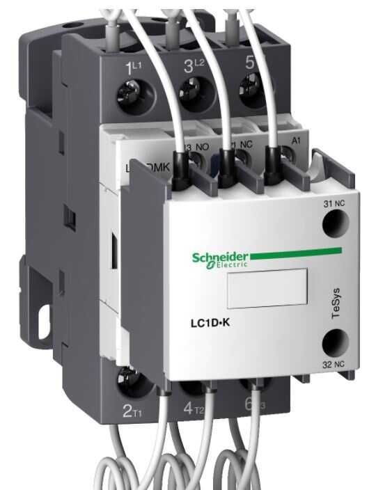  Schneider 25kvar 1na+2nk 220vac Kompanzasyon Kontaktörü Lc1dmkm7