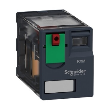 Schneider - Schneider 3 Kutuplu 10A 24VAC Minyatür Röle RXM3AB1B7