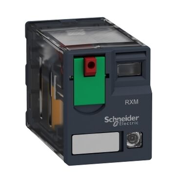 Schneider 4 Kutuplu 6A 120VAC LEDli 14 Pin Minyatür Röle RXM4AB2F7
