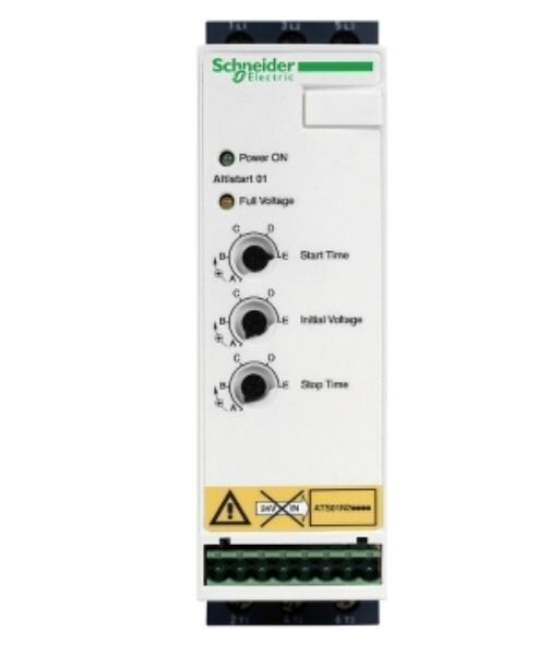 Schneider 7,5-11kW 2 Faz 22A Softstarter ATS01N222QN