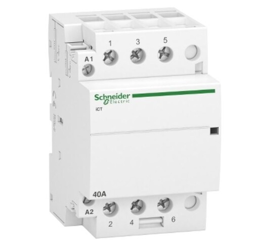 SCHNEIDER - Schneider Acti 9 40A 3P 3NA Sessiz Kontaktör A9C20843