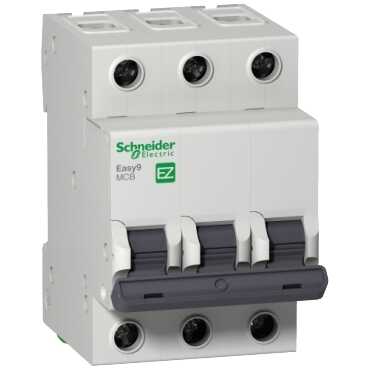  Schneider Easy 3x40a 4,5ka C Otomatik Sigorta Ez9f34340