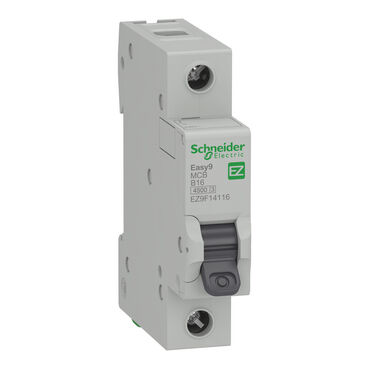 Schneider Easy9 16A B 4,5kA Otomatik Sigorta EZ9F14116