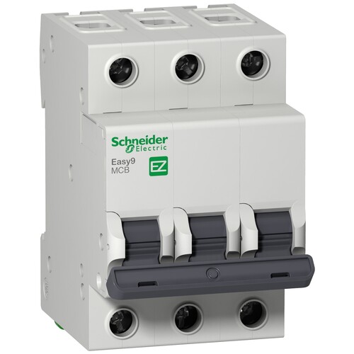 Schneider - Schneider Easy9 3x10A C 3kA Otomatik Sigorta