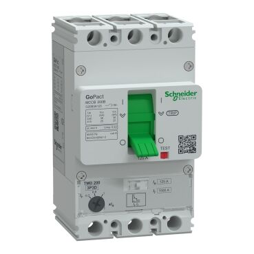 Schneider GoPact 125A 25kA 3P Ayarlı Termik Manyetik Şalter G20B3A125