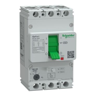 Schneider GoPact 125A 36kA 3P Ayarlı Termik Manyetik Şalter G20F3A125