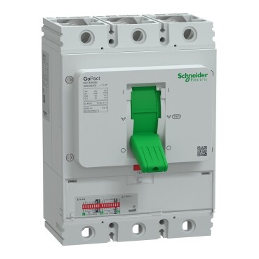 SCHNEIDER - Schneider GoPact 500A 50kA 3P Elektronik Ayarlı Termik Manyetik Şalter G80N3E500