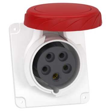  Schneider Pratika 5x16a Ip67 Trifaze Vidalı Eğik Makina Prizi 3p+n+e Pkf16f735