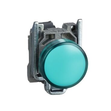 Schneider Stil4 Q22 24V AC-DC Dahili LED Yeşil Sinyal Lambası XB4BVB3