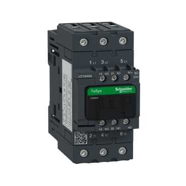  Schneider Tesys D 18,5kw 40a 24vdc 1na+1nk Kontaktör Lc1d40abd