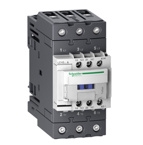 Schneider - Schneider TeSys D 30KW 65A 3P 1NA+1NK 24VDC Kontaktör LC1D65ABD