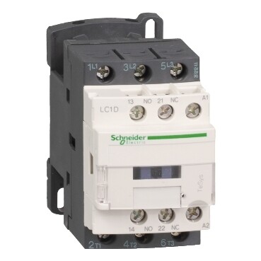 Schneider - Schneider TeSys D 4KW 9A 1NA+1NK 220VAC Kontaktör LC1D09M7
