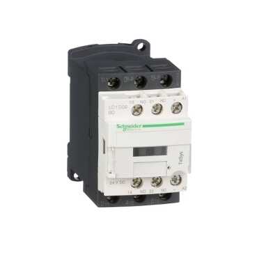  Schneider Tesys D 4kw 9a 1na+1nk 24vdc Kontaktör Lc1d09bd