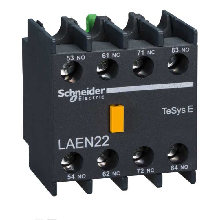  Schneider Yardımcı Kontak Bloğu 2 Na+2 Nk Laen22