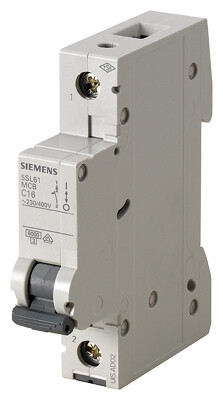 Siemens - Siemens 1A C 6kA 70mm Otomatik Sigorta 5SL6101-7