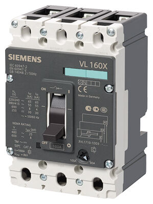 Siemens 63-80A 55kA 3P Kompakt Şalter 3VL1708-1DD33-0AA0