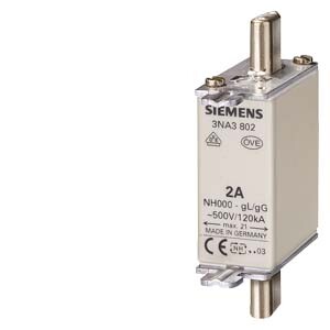 SIEMENS - Siemens NH000 20A NH Bıçaklı Sigorta Buşonu 3NA3807