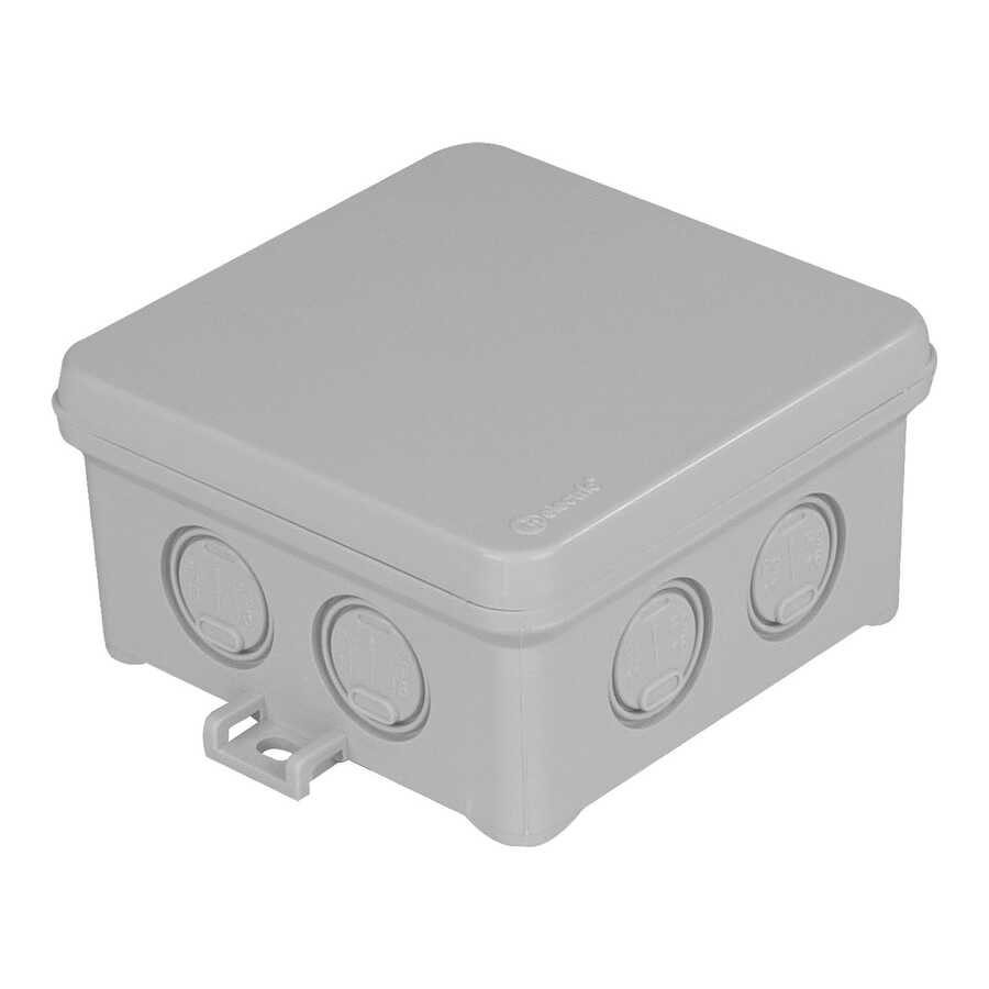  Tp 85x85x55 8 Çıkışlı Vidalı Ip67 Termoplastik Buat 3309-205-0600