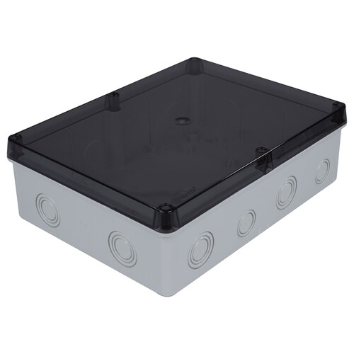 TPLAST - TP Electric 210x280x90 Vidalı Şeffaf Kapak IP67 Termoplastik Buat 3310-215-0100