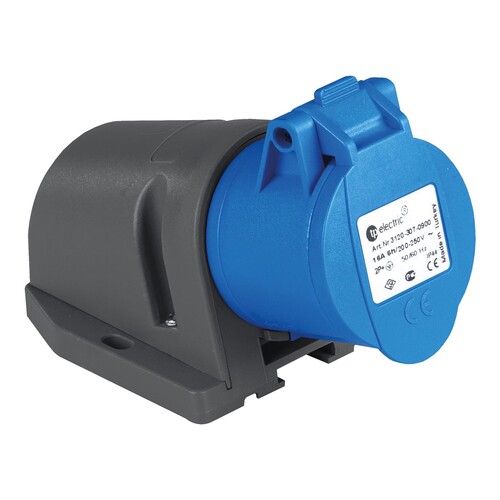 TPLAST - TP Electric 3X16A Duvar Prizi Vidalı IP 44 CEE 3120-307-0900
