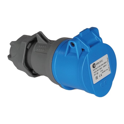 TPLAST - TP Electric 3X32A Uzatma Prizi Vidalı IP44 CEE 3124-304-0901