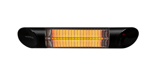 VEİTO - Veito 1200W Duvar Tipi IP55 Su Korumalı Kumandalı Karbon İnfrared Isıtıcı BLADE-MİNİ