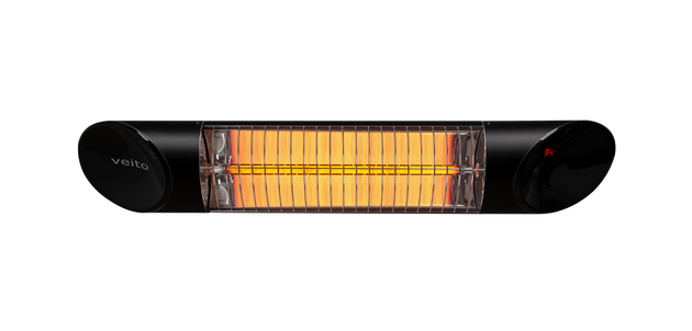 Veito 1200W Duvar Tipi IP55 Su Korumalı Kumandalı Karbon İnfrared Isıtıcı BLADE-MİNİ