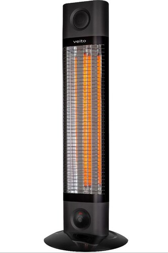 VEİTO - Veito 1700W Kumandalı Karbon İnfrared Dikey Ayaklı Isıtıcı CH1800RT