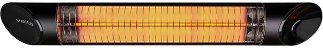Veito 2000W Duvar Tipi IP55 Su Korumalı Kumandalı Karbon İnfrared Isıtıcı BLADE