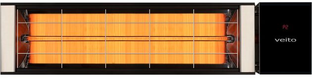 Veito 2000W Uzaktan Kumandalı IP55 Su Korumalı Karbon İnfrared Isıtıcı NEVADA-R2420