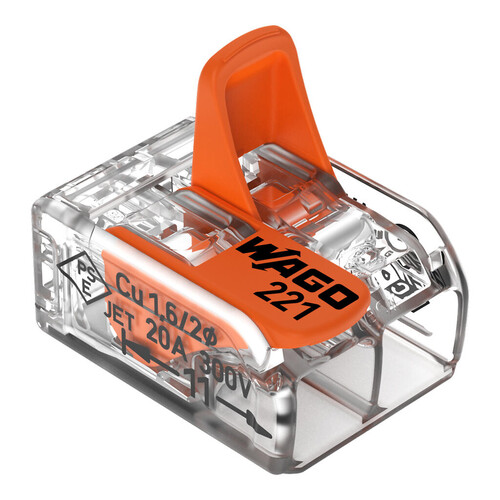 Wago Buat Klemensi 2x4mm (Paketi 100 Ad) 221-412 - Thumbnail