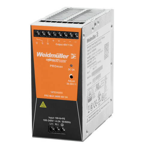 WEIDMULLER - Weidmüller 10A 24V 240W Pro Max Güç Kaynağı 1478130000